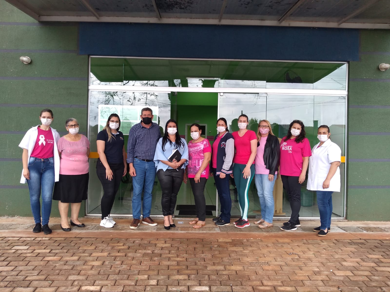 Vice-prefeito visita ESF do Bairro Leimann